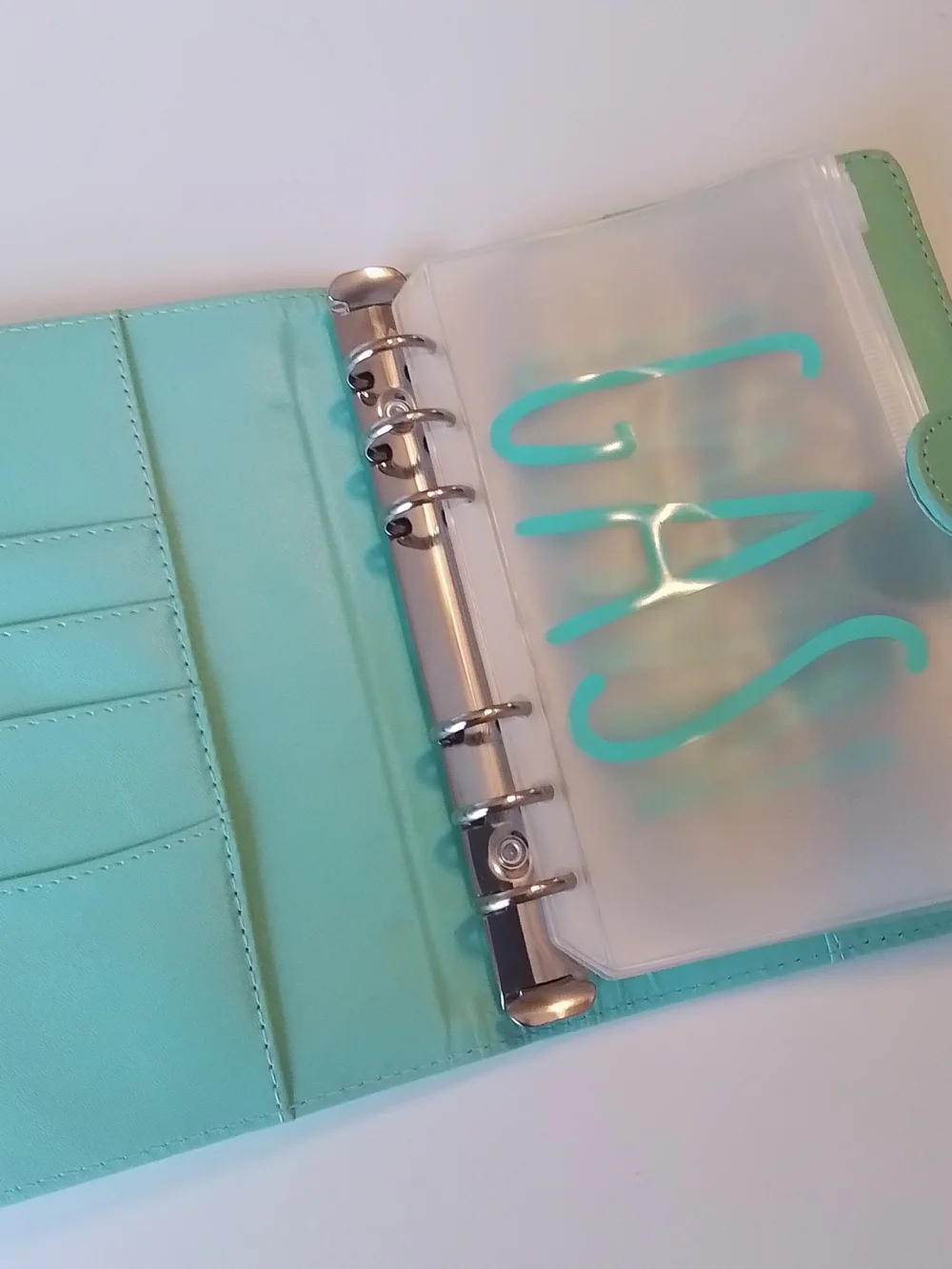 Mint Green Budget Binder